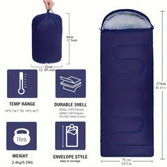 Winter Camping Sleeping Bag Waterproof Compact Sleeping Bag For Outdoor Hiking