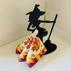 Halloween Witch Napkin Holder for Kitchen and Dining Room Decor