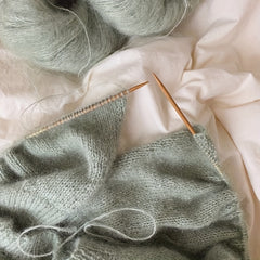 15% Mohair 85% Acrylic Yarn for DIY Knitting Scarf Shawl 25g