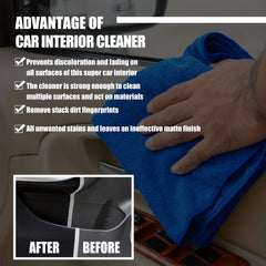 Car Interior Maintenance Cleaner for Plastic Parts Leather Door Decontamination