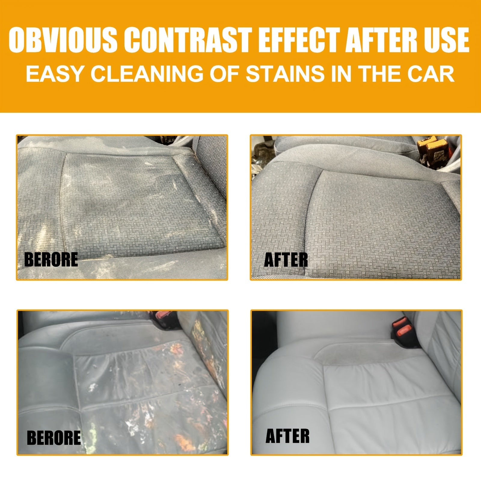 Foam Cleaner for Car Interior - Powerful Decontamination Nozzle