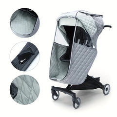 Baby Stroller Accessories Rain Cover Full Raincoat