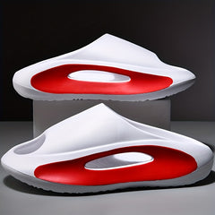 Unisex Block Casual Non Slip Slides Open Toe Beach Shoes