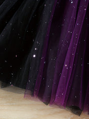 2pcs Toddler Girls Sequins Tulle Princess Tutu Dress & Hooded Cloak Set