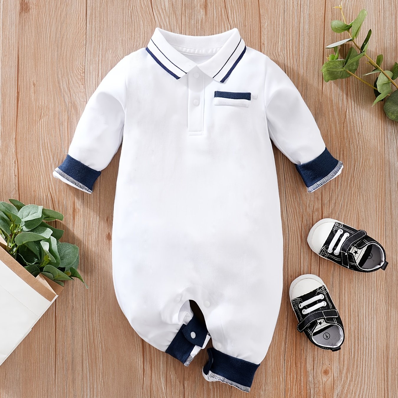 Baby Casual Cotton Long Sleeve Bodysuit
