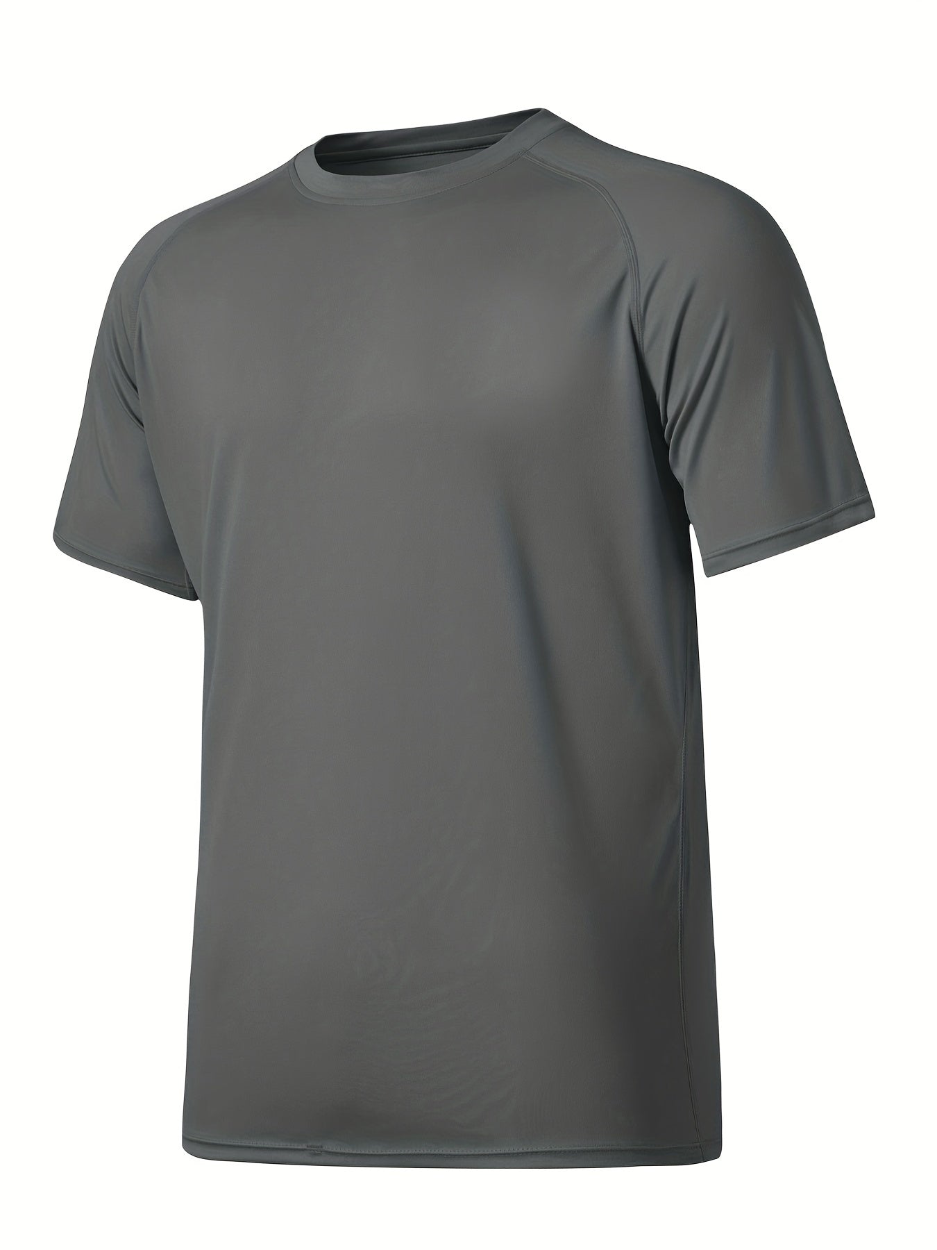 Men's Sun Protection T-shirt Quick Dry Workout Top