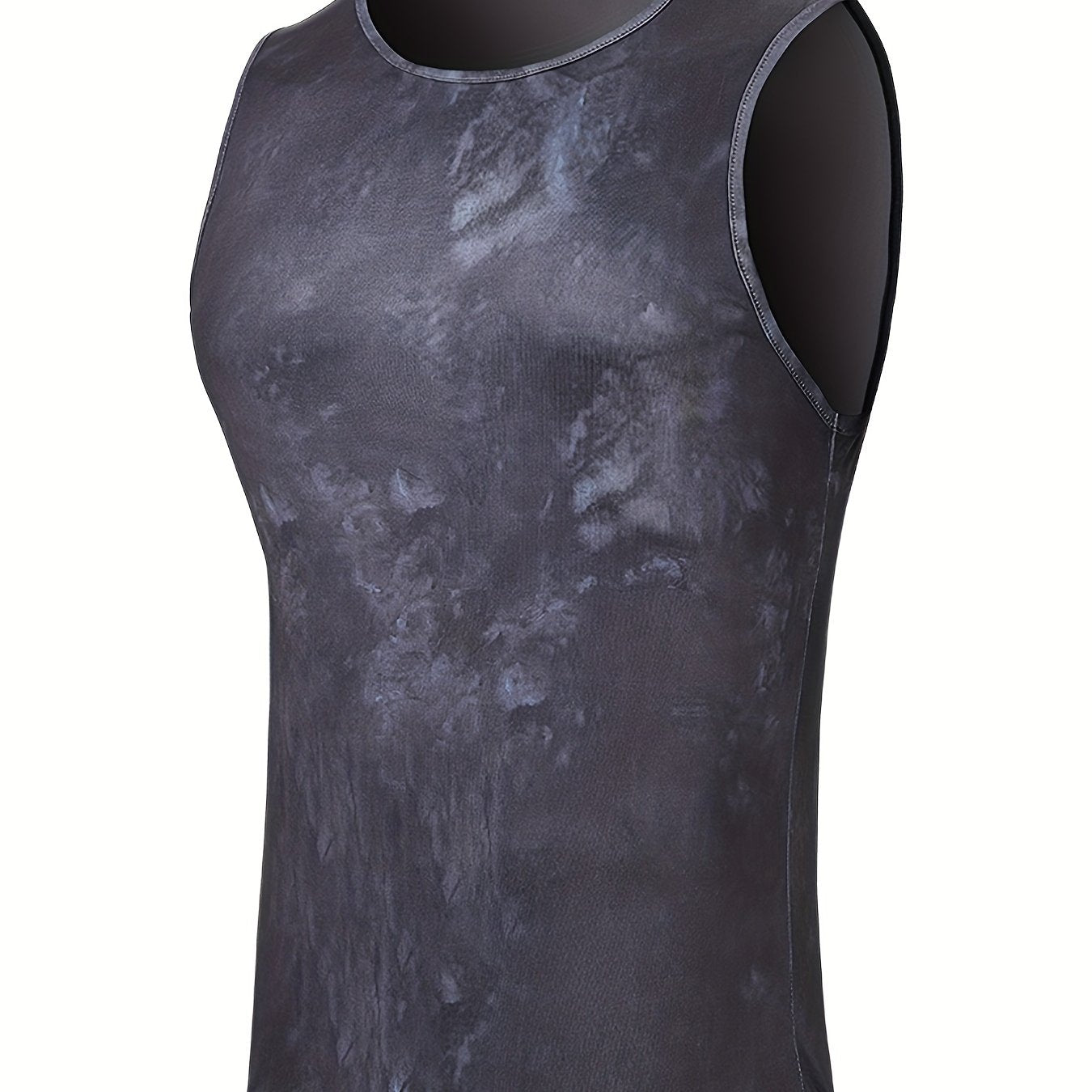 Men's Camo Tank Top High Stretch Sleeveless Shirt
