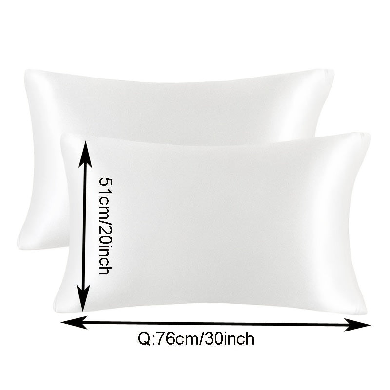 Satin Pillowcases For Hair And Skin - Envelop Closure - Standard Queen King Size