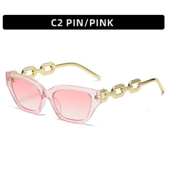 Narrow Square Sunglasses Unisex Hip Hop Sun Glasses