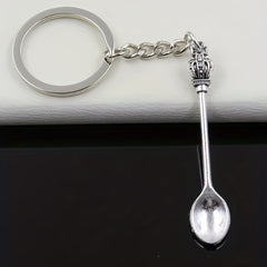 Crown Mini Tea Spoon Royal Alice Nose Keychain