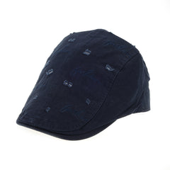 Spring Autumn Hole Beret Peaked Cap for Men Women