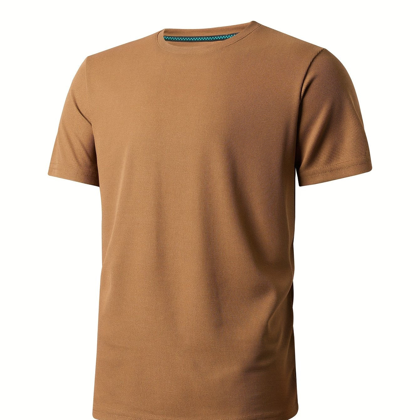 Men's Solid Crew Neck T shirt Casual Comfy Tees For Summer