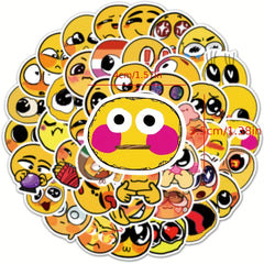 100pcs MEME Cartoon Stickers for Laptops and More