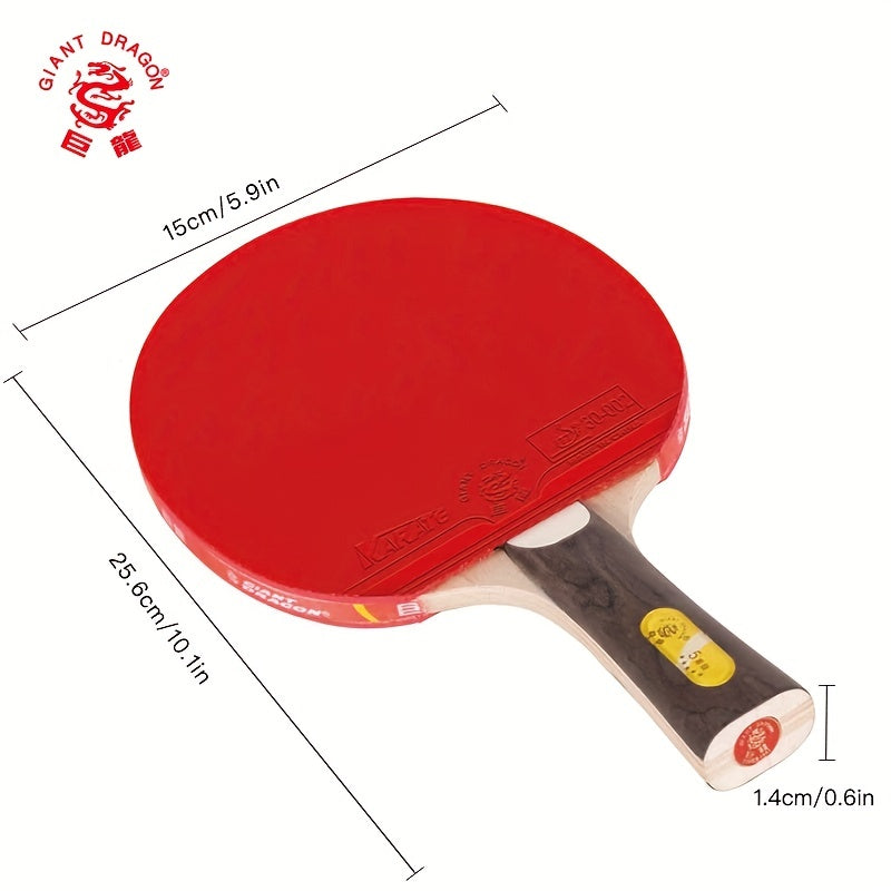 Competition Training Table Tennis Racket Wooden Handle