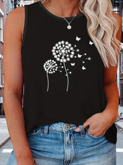 Graphic Print Tank Top for Women
