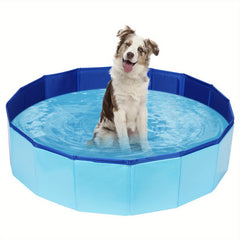 Portable & Slip Resistant Dog Pool for Summer Fun
