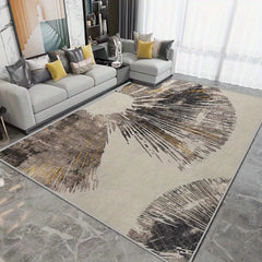 Fluffy Faux Wool Area Rug Soft Living Room Carpet