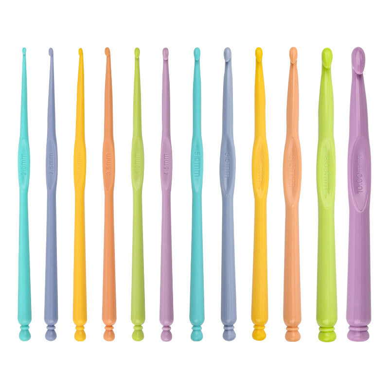 12pcs Crochet DIY Knitting Tools Set for Arthritic Hands