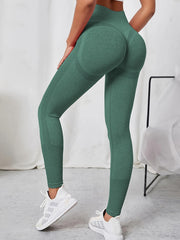 Women's Seamless Yoga Leggings High Waist Elastic Sports Pants