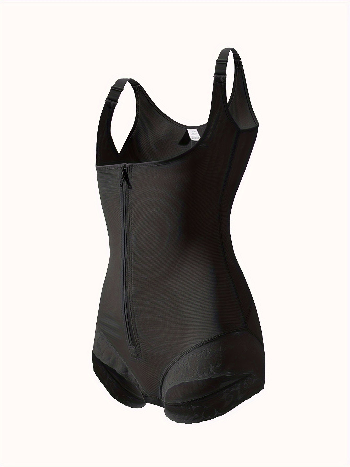 Zipper Shaping Bodysuit Tummy Control Butt Lifting Body Shaper