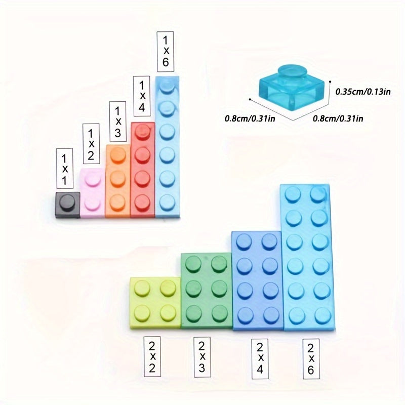 100pcs Low Wall Bricks Set Classic Building Blocks