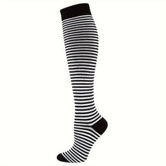 3 Pairs Knee High Compression Socks for Nurses Running