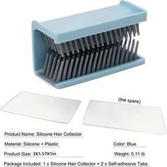 1pc Silicone Hair Catcher for Clean and Tidy Bathrooms