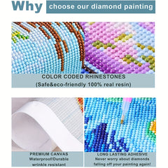Love Beach Diamond Painting Set - DIY Art Decoration