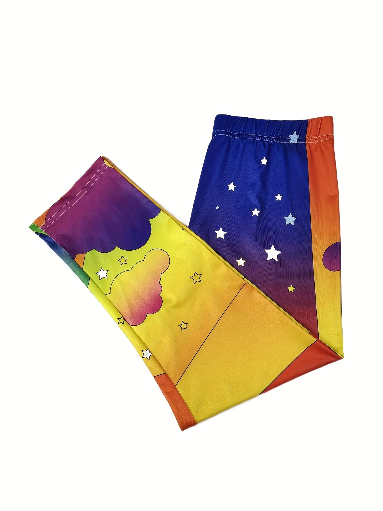 Skinny Capris Leggings Allover Print for Women