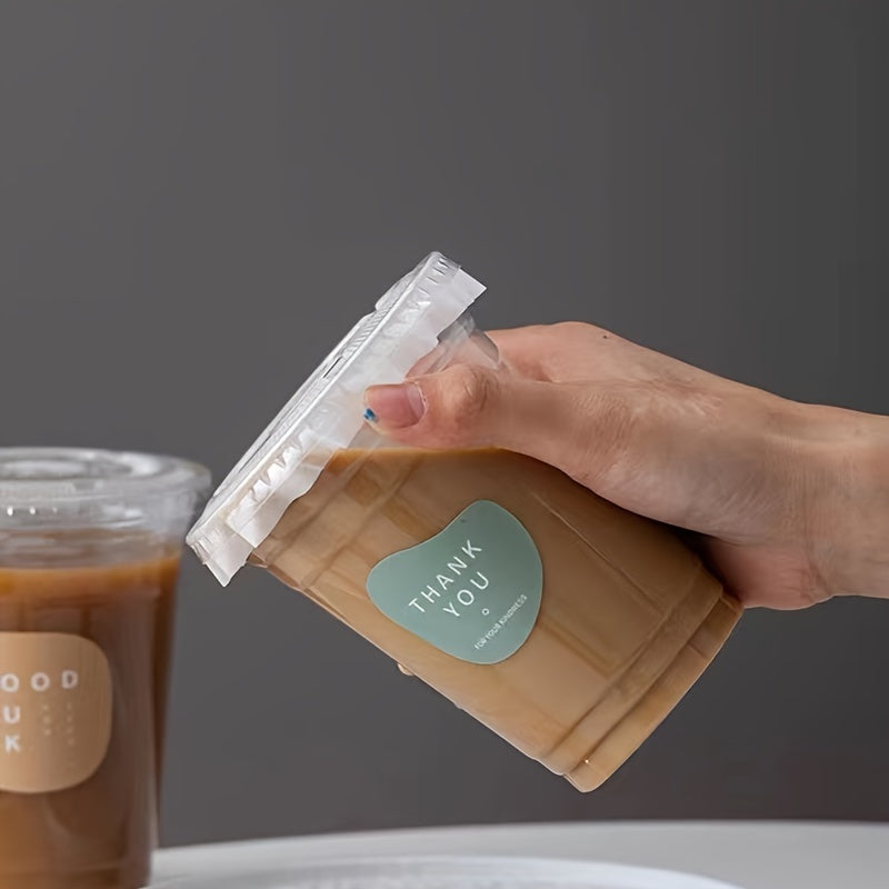 100-500pcs Leak Proof Coffee Cup Film