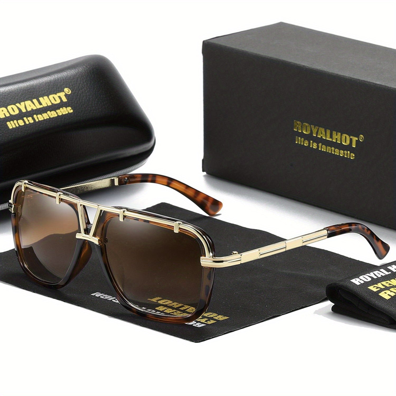 RoyalHot Unisex Classic Sunglasses for Outdoor Activities
