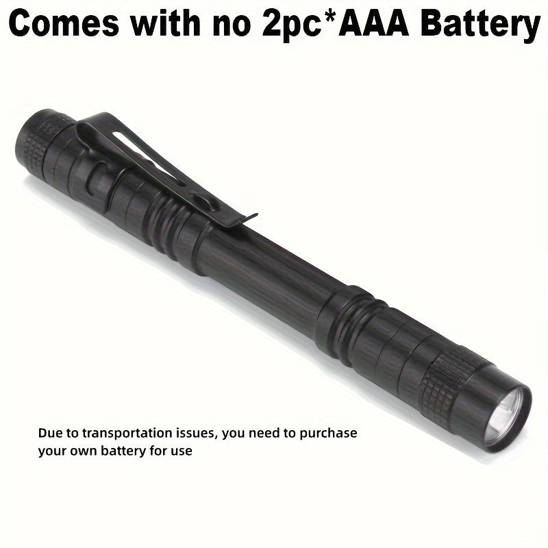 2pcs Mini LED Flashlight for Outdoor Camping & Hiking