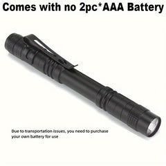 2pcs Mini LED Flashlight for Outdoor Camping & Hiking