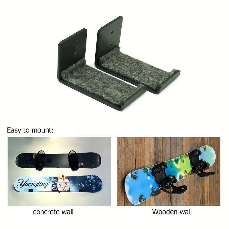 Snowboard Display Rack for Home Garage