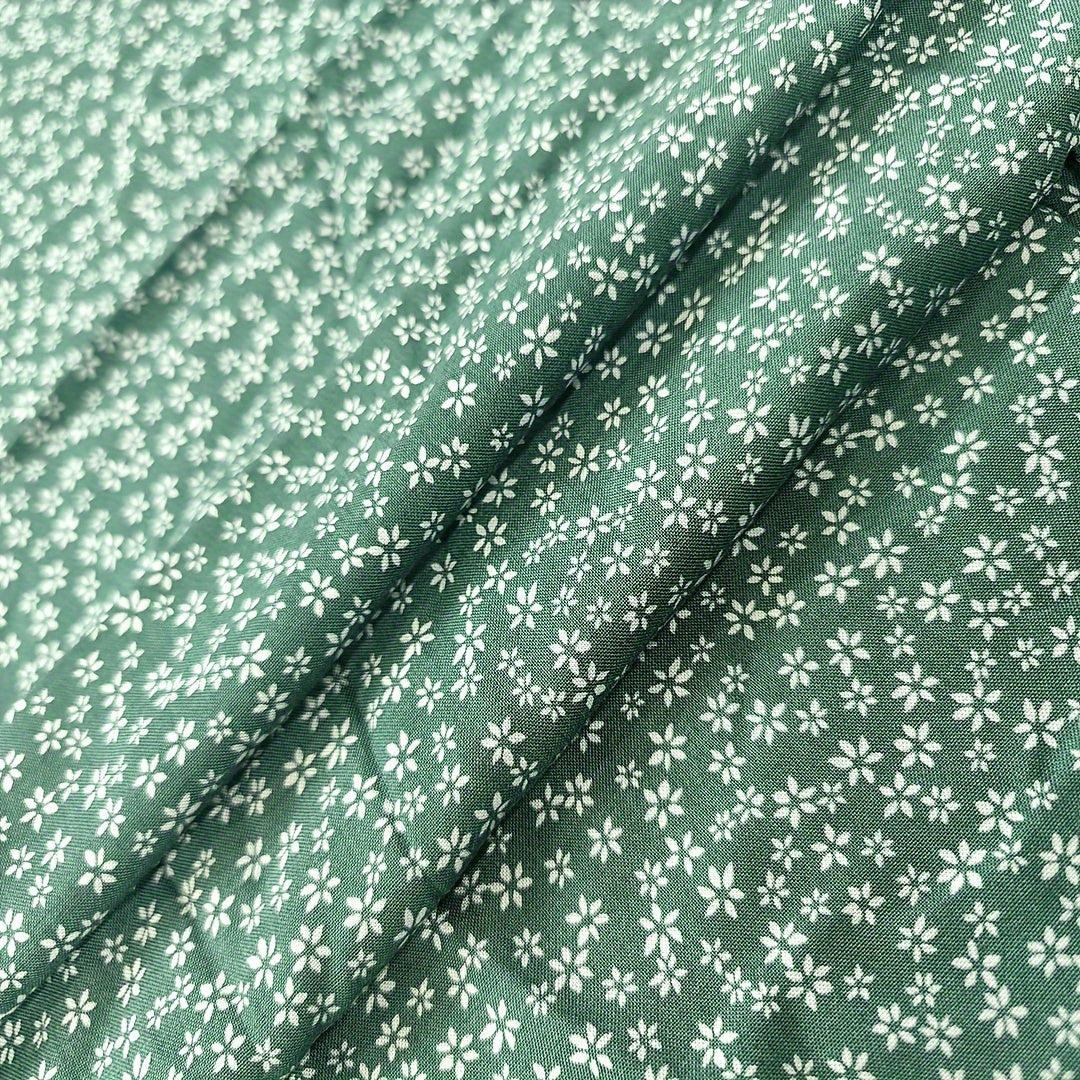 1yd Faux Cotton Fabric DIY Cloth Dress Fabric DIY Quilt