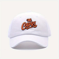Letter Embroidery Classic Baseball Cap Unisex Adjustable Sun Hat
