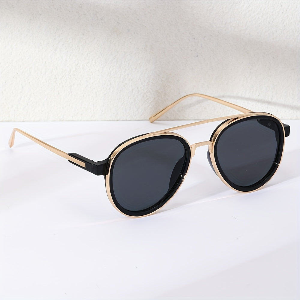 Men's Vintage Square Aviator Sunglasses UV400 Protection Glasses