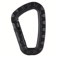 Molle Quick Release Buckle Keychain D shaped Backpack Hanging Buckle