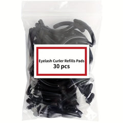 30Pcs Eyelash Curler Refill Pads Silicone Rubber Replacement Pads
