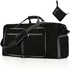 Folding Duffle Bag for Outdoor Travel Camping Fitness Men Women