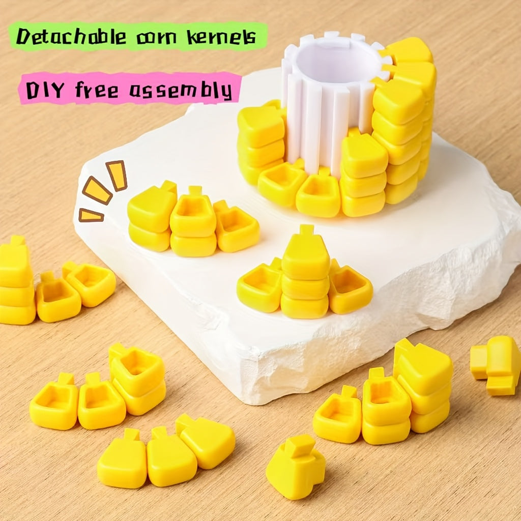 DIY Artificial Jade Rice Puzzle Assembly Toy Keychain Gift