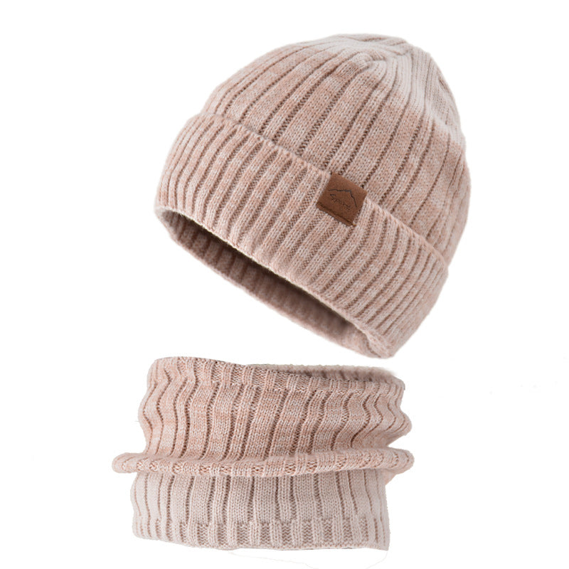 Men's Winter Wool Hat Knitted Thermal Warm Cap Plush Thickened