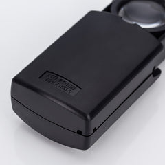 Lighted 30X 21mm Eye Magnifier Loupe With LED Light