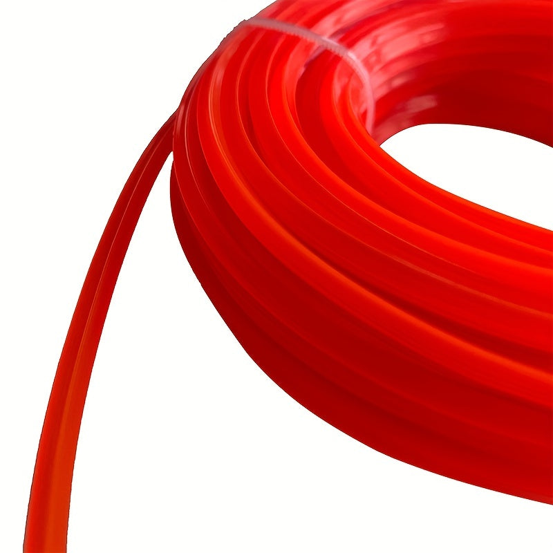 15m Lawn Mower Rope Trimming Line Spiral Nylon Sawtooth Mowing Rope
