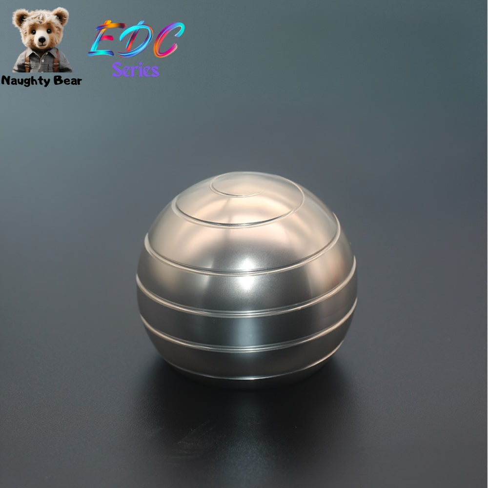 Alloy Desktop Spinning Top Continuous Rotation Minimalist Desk Decor