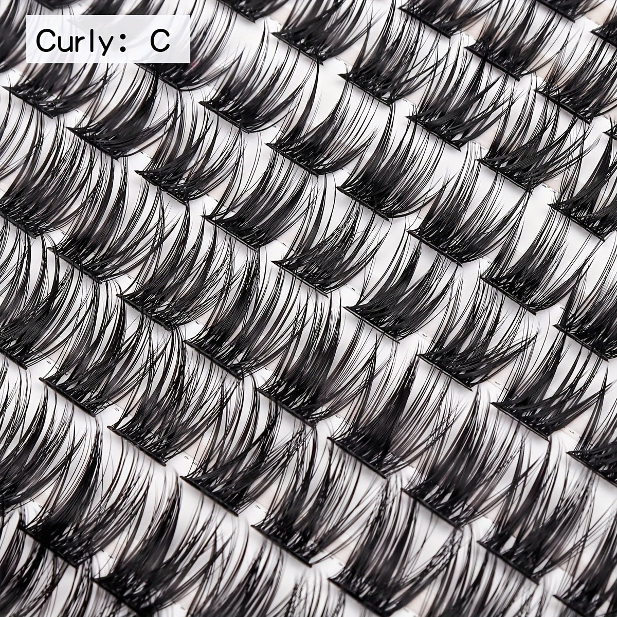 10 16mm Lash Clusters Individual Segmented False Eyelashes DIY Extensions