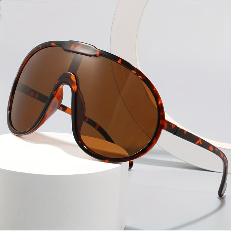 Men's Toad Mirror Large Frame Sunglasses Sports Outdoor Sunglasses
