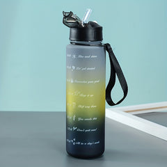 Gradual Water Bottle Set 3 Pieces with Straw for Home and Travel