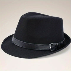 Warm Woolen Wide Brim Fedora Hat for Party
