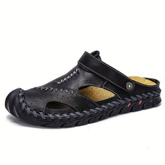 Men's Closed Toe Clogs Sandals Soft Sole